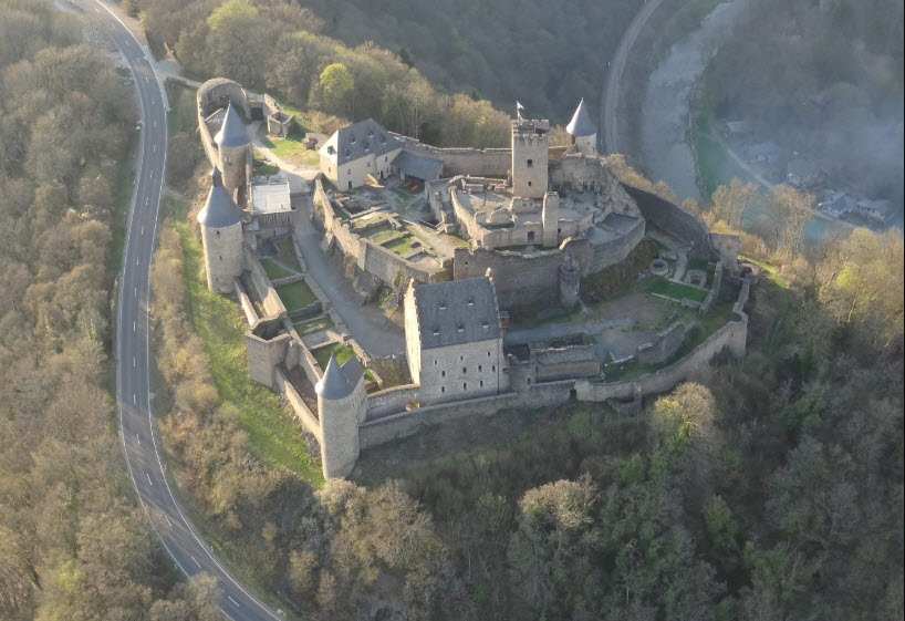 Château de Bourscheid, Luxembourg